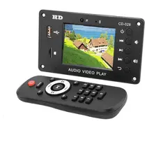 HJXY bezprzewodowy Bluetooth Audio dekoder wideo ekran LCD DTS bezstratnej moduł Bluetooth mp4/mp5 wideo HD APE/WAV dekodowania wyżywienie