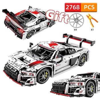 

2768pcs Remote Control Building Blocks Technic Racing Car Vehicles Electric City Truck Sports MOC Model Bricks Toys For Children