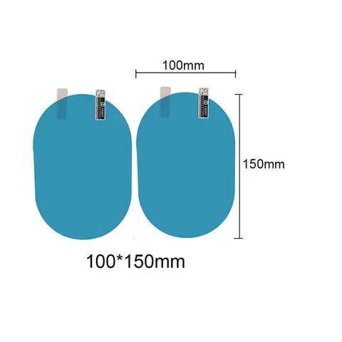 Car Sticker Rainproof Film for Car Rearview Mirror Car Rearview Mirror Rainproof Film Anti Fog Clear Sight Car Accessories