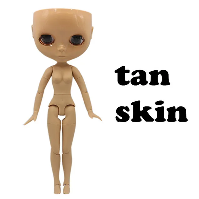 factory blyth doll joint body bjd toy without makeup shiny face for cutom doll DIY 15