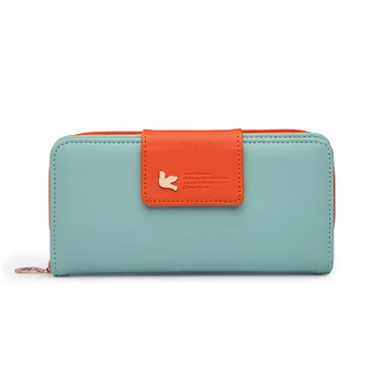 

Wristband Women Long Clutch Wallet Large Capacity Wallets Female Zipper Purse Lady Purses Phone Pocket Card Holder