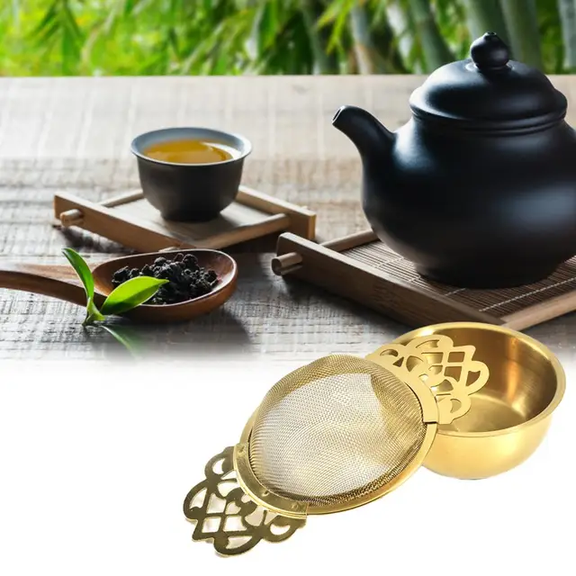 Kiváló Gyakorlati Fordulógátló Császárné Tea Szűrők Hőálló Infuser Széles Körű Alkalmazás A Nappalihoz - Image 4