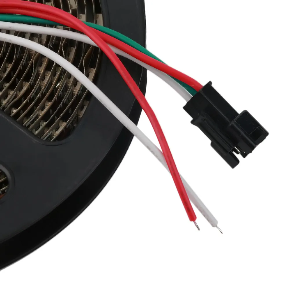 WS2812B 5 М 5050 SMD цифровые 300 светодиодные полосы света адресуемого цвета DC5V новейшие светодиодные световые струны