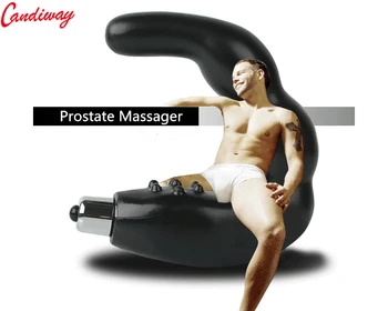 Candiway Waterproof Vibrating Prostate Massager G spot Anal Stimulation Male Masturbation Porn Sex Toy For Man 4