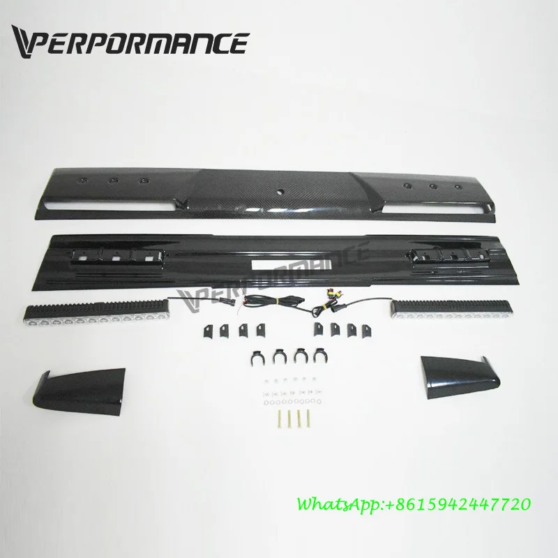 W463 светильник из углеродного волокна для w463 передний спойлер для B800 B900 1990~ год