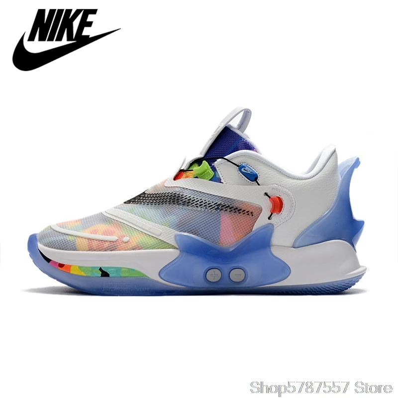 Nike Adapt BB 2 0 Баскетбольная обувь для мужчин противоскользящие дышащие Спортивные