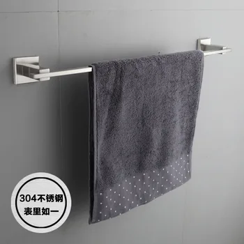 

304 Stainless Steel yu jin gan Towel Rack Towel Ring Toilet Bathroom Bed & Breakfast Hotel Towel Bar Single Pole