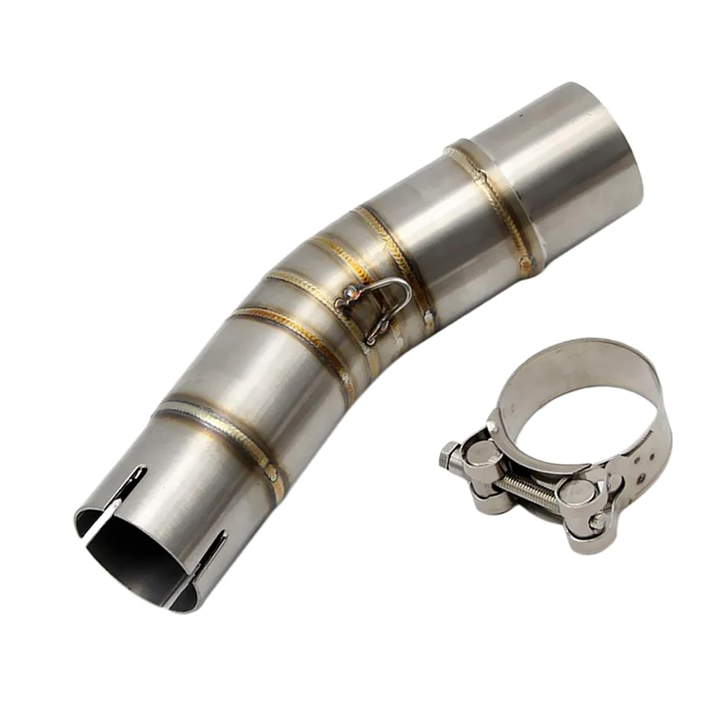 220mm Length 51mm Dia Exhaust Middle Pipe for SUZUKI GSX250R GSXR250