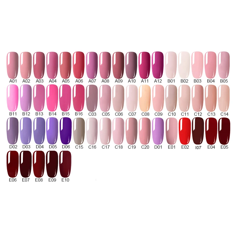 NEE JOLIE 60 Colors 8ml Gel Nail Polish LED UV Gel For Nail Gray Red Pink 2