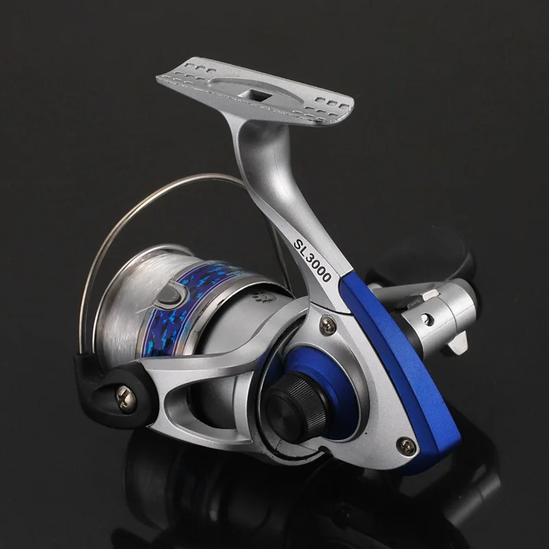 Carretel de Pesca de Fiação Toda a Roda de Metal Molinete de Alta Molinete de Pesca Nenhuma Diferença 5 kg Pique Velocidade 5.5: 1 Roda Carpa 1000 S-7000 s 4 High Quality Esporte e Lazer