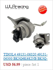 FR-Turbo турбонагнетатель пусковой привод с датчиком 753556-0002,756047-0002 для Citroen C4 C5 peugeot 307 308 407 508 607