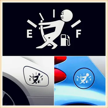 

car oil Fuel Tank Vinyl Sticker Decal for Ford Taurus Mondeo Galaxy Falcon Everest S-MAX Escort Fusion Focus F-150 C-MAX