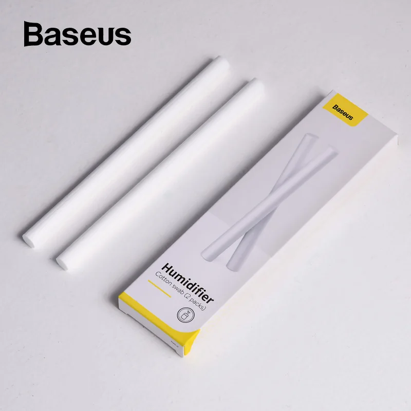 

Baseus 2pcs Replacement Filter Cotton Sponge Stick Mini Filter Sponge for USB Humidifier Diffuser Air Humidifier 4 Types