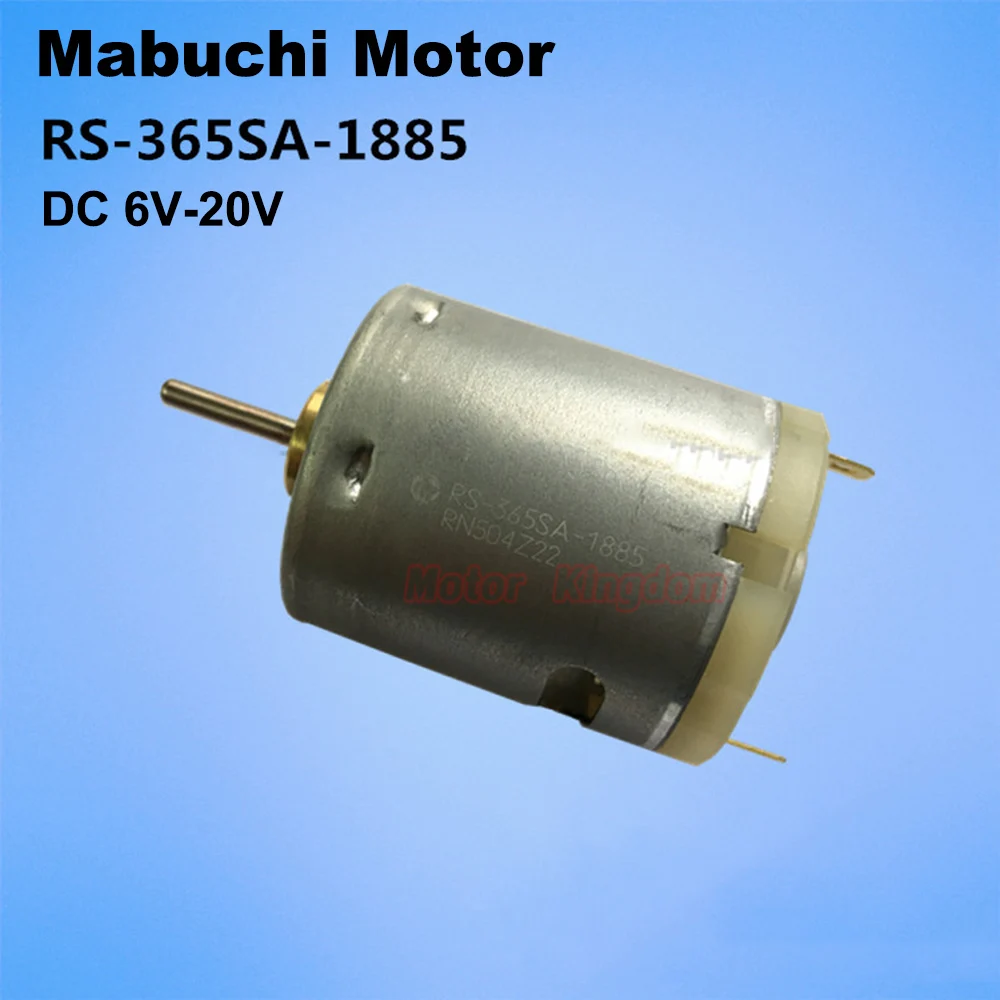 MABUCHI RS-365SH-16120 12V 18V 24V 17500RPM High Speed Motor Electric Hair Dryer