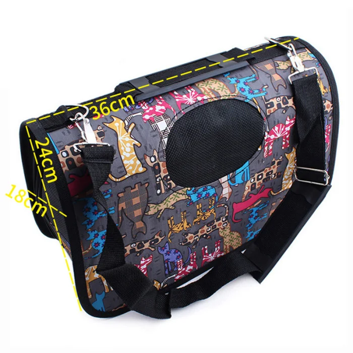 Портативная сумка для перевозки животных клетка грузовой питомник мягкий удобный щенок котенок открытый K888
