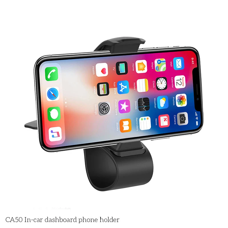 Приборная панель для автомобиля держатель телефона для iPhone samsung huawei P30 Pro клип держатель автомобиля не магнитный держатель мобильного телефона Подставка