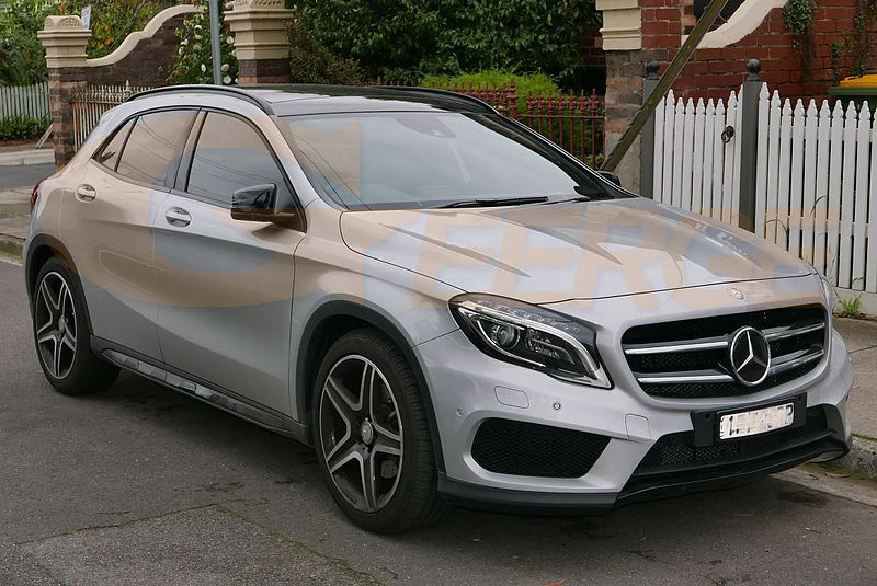 Отличные ультра яркие COB комплект светодиодов глаза ангела halo Кольца для Mercedes Benz