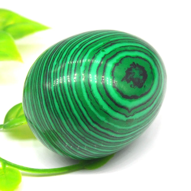 35X50 Mm Malachit Türkiz Tojás Alakú Drágakő Természetes Gyógyító Kristály És Kő Reiki Szobor Asztal Dekoráció Kézműves Otthoni - Image 2