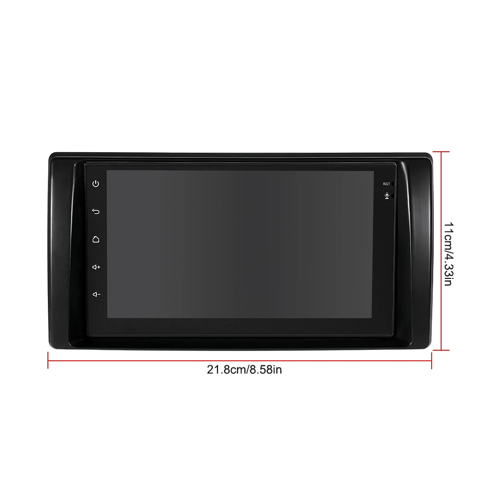 

7" Touch Screen Autoradio car radio 2din Car Multimedia Player mirror GPS Navigation for Toyota Camry 2002-2006 American Version