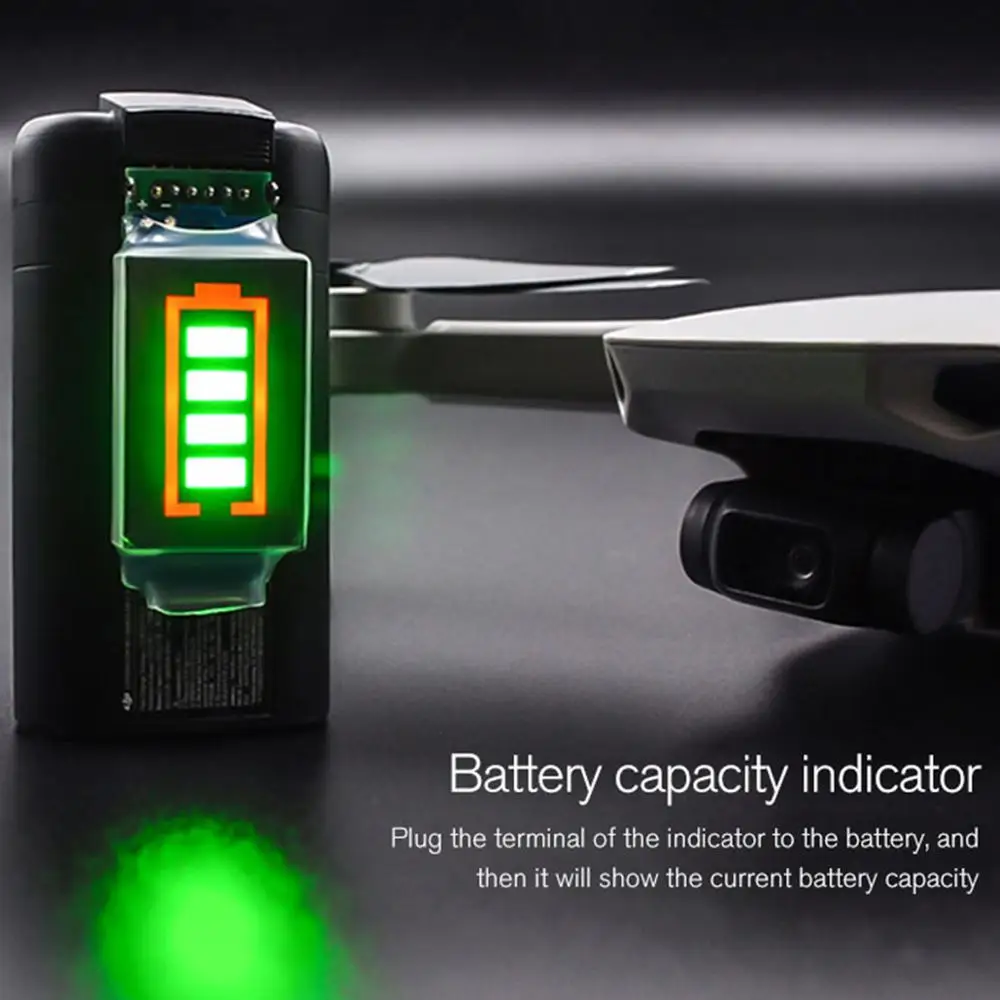 Buy For DJI Mavic Mini Battery Power Battery Capacity Indicator For DJI Mavic Mini Drone Battery Expansion Accessories