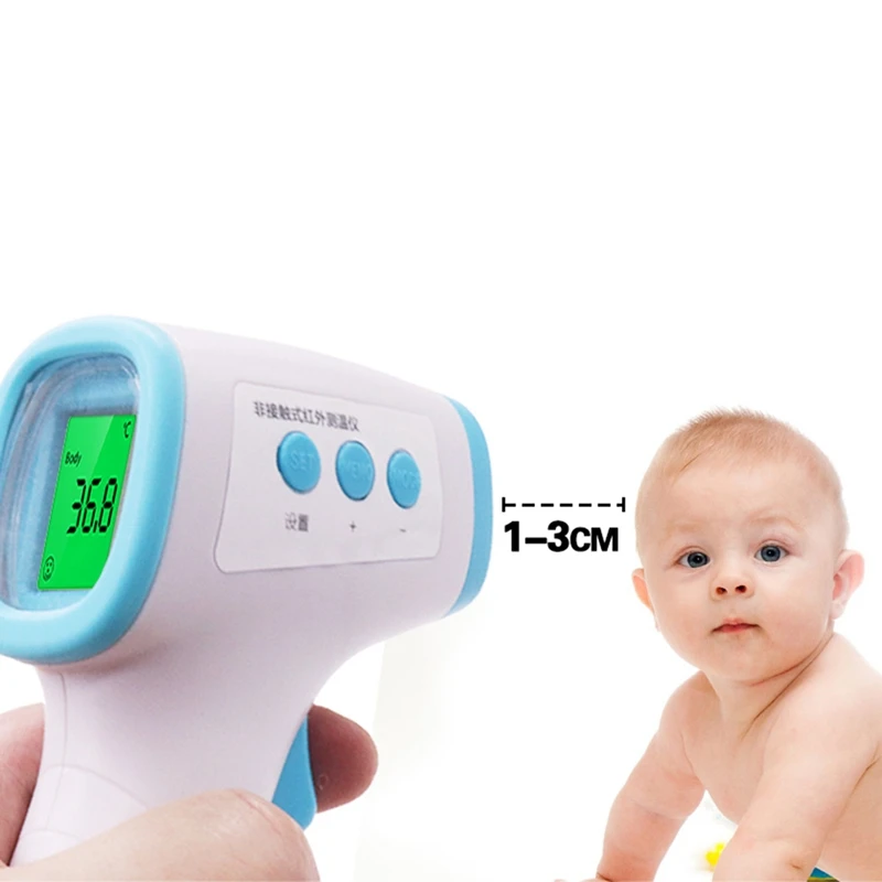 

Portable CE Approved Forehead Thermometer Non Contact Infrared Thermometer Body Temperature Fever Digital Measure Tool