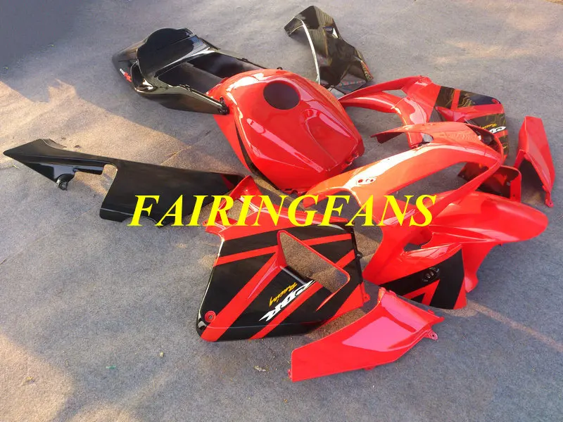 Инжекторный комплект для HONDA CBR600RR F5 03 04 CBR 600 RR CBR 600 RR CBR 600 2003 2004 Горячий красный Обтекатели на кузов+ подарки HC46