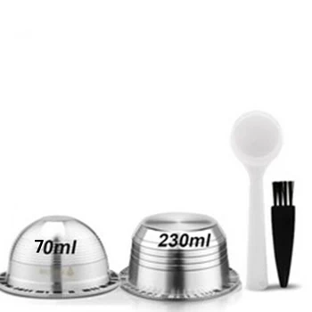 

Refillable Coffee Capsule Set Reusable Aluminum foils Replacement Kitchen
