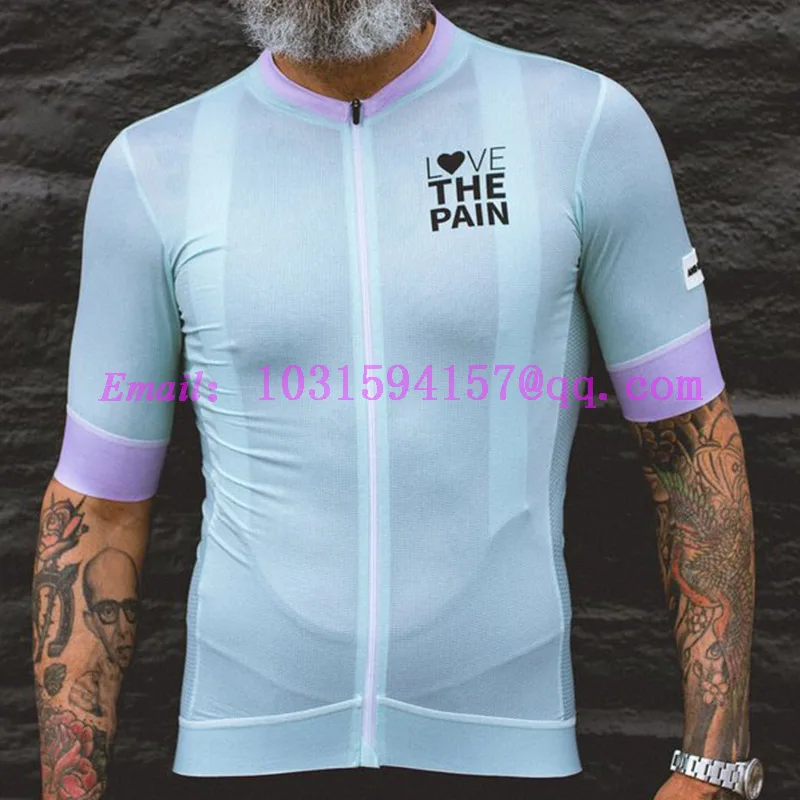 Maillot de ciclismo de manga corta verde de verano para hombre, camisetas de ciclismo aerodinámico, camisetas Sear Bicycle Maillot, ropa de ciclismo para hombre, verano, fabricado en EE. UU.