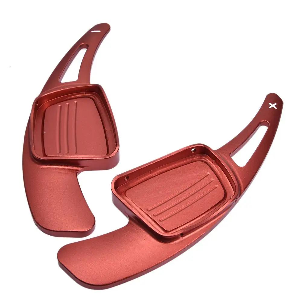 1 Pair Of Car Steering Wheel Shift Paddles Aluminum Shift Paddles Extension For Audi A3 A4L A5 S3 S4 Q2 Q5 Q7 TT TTS