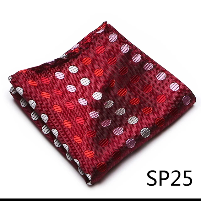 Newest style  Brand Factory Sale Top grade  Pocket Square Paisley Dropshipping Clothing accessories Memorial Day Fit Workplace SP25