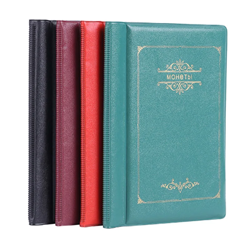 120 Pockets Coin Album Collection Book Coins Holder Mini Books B1 | Дом и сад