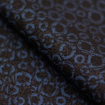 

Customized Embossed Circle Circle Clothing Fashion Fabric Chinese Style Dress Stretch Jacket DIY Jacquard Fabric
