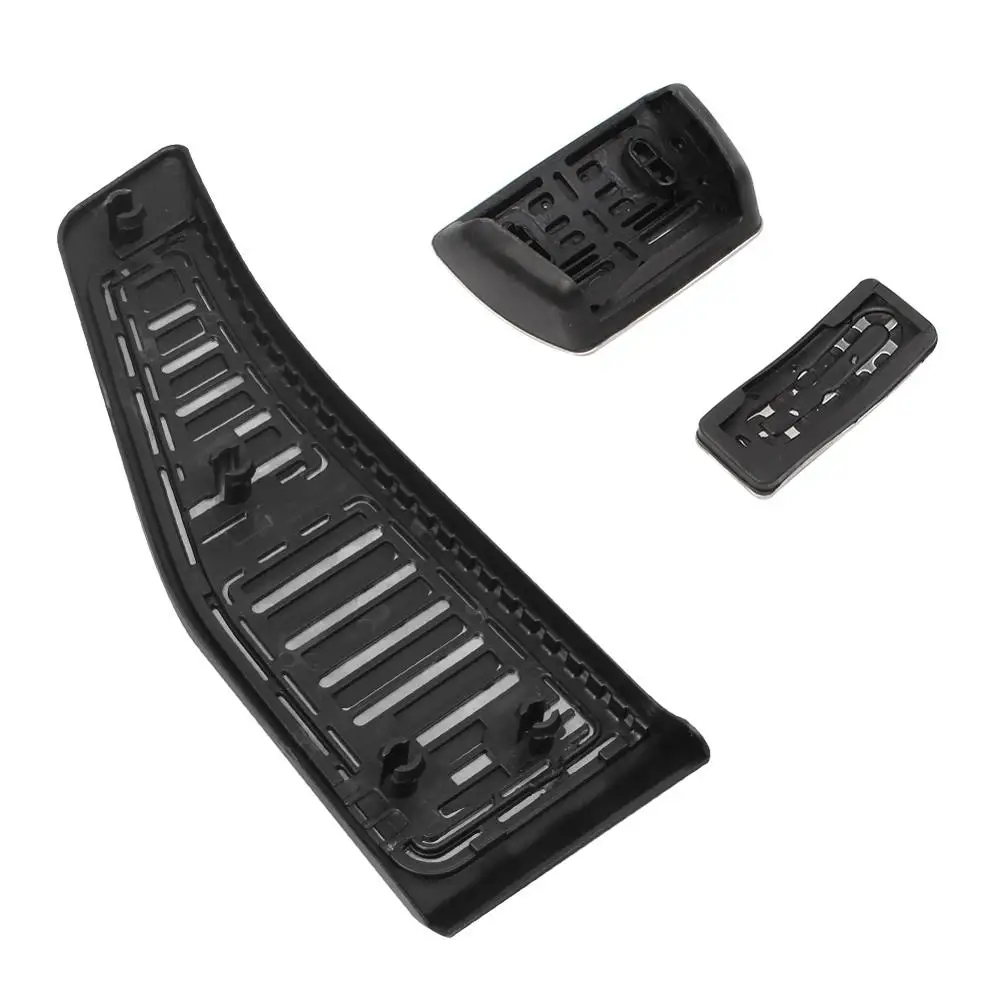 Pedal For Audi Q7 SQ7 4M 2015 RHD Fuel Brake Foot Rest AT pedals Plate Accelerator brake pedal Pads 3pcs