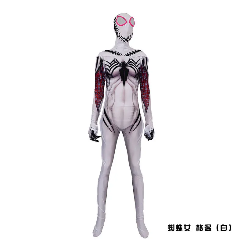 3D Digital Printing Spider-Man New Era Peter Parker Cosplay One-piece Tights Cosplay Costume