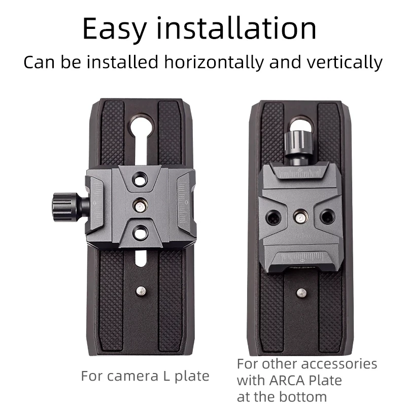 XILETU QR40S ARCA Style Ronin SC Quick Release Clamp for DJI Ronin S / SC and ZHIYUN Crane Series / Weebill S Gimbals 2506 camera clamp