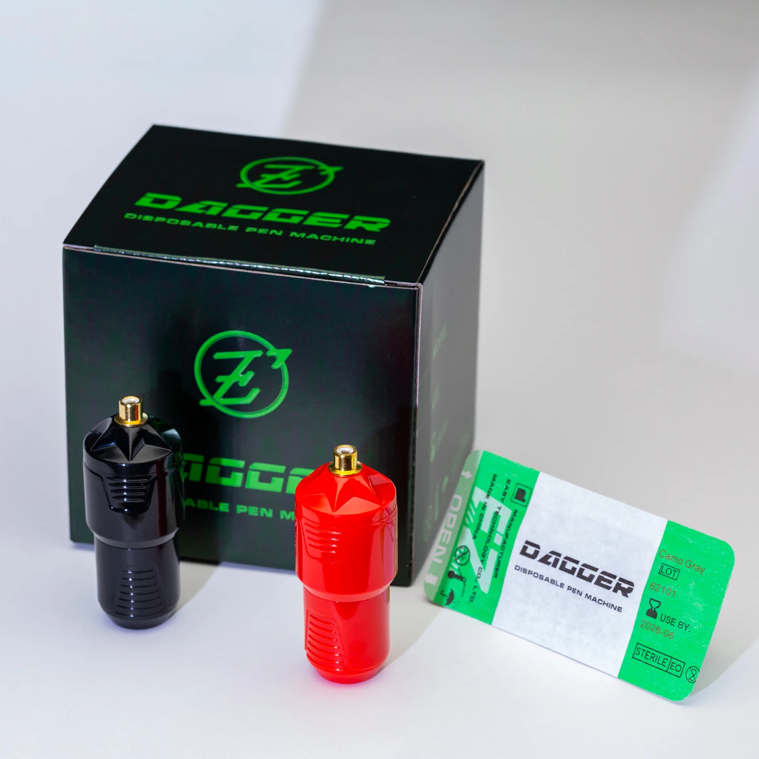 EZ – stylo de tatouage à cartouche courte jetable, système d'entraînement Direct, qualité médicale, plastique stérilisé, sécurité