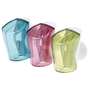 

3pcs Toothbrush Holder Dustproof Wall Mount Suction Cup Toothbrush Cover Rack Cap for Bathroom Travel Home Hotel