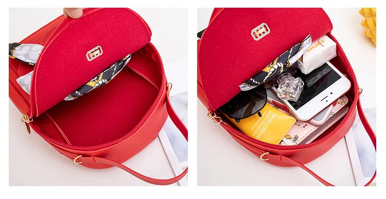 Женская сумка бренд Оригинальность Дизайн шарф маленькая сумка на плечо для женщин Повседневный Шарф Джокера рюкзак мини сумка