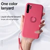 Ultra-thin Silicone Magnetic Holder Phone Case For Huawei P40 P30 P20 Lite Mate 30 20 Pro Honor Stand Finger Ring Bracket Cover ► Photo 2/5
