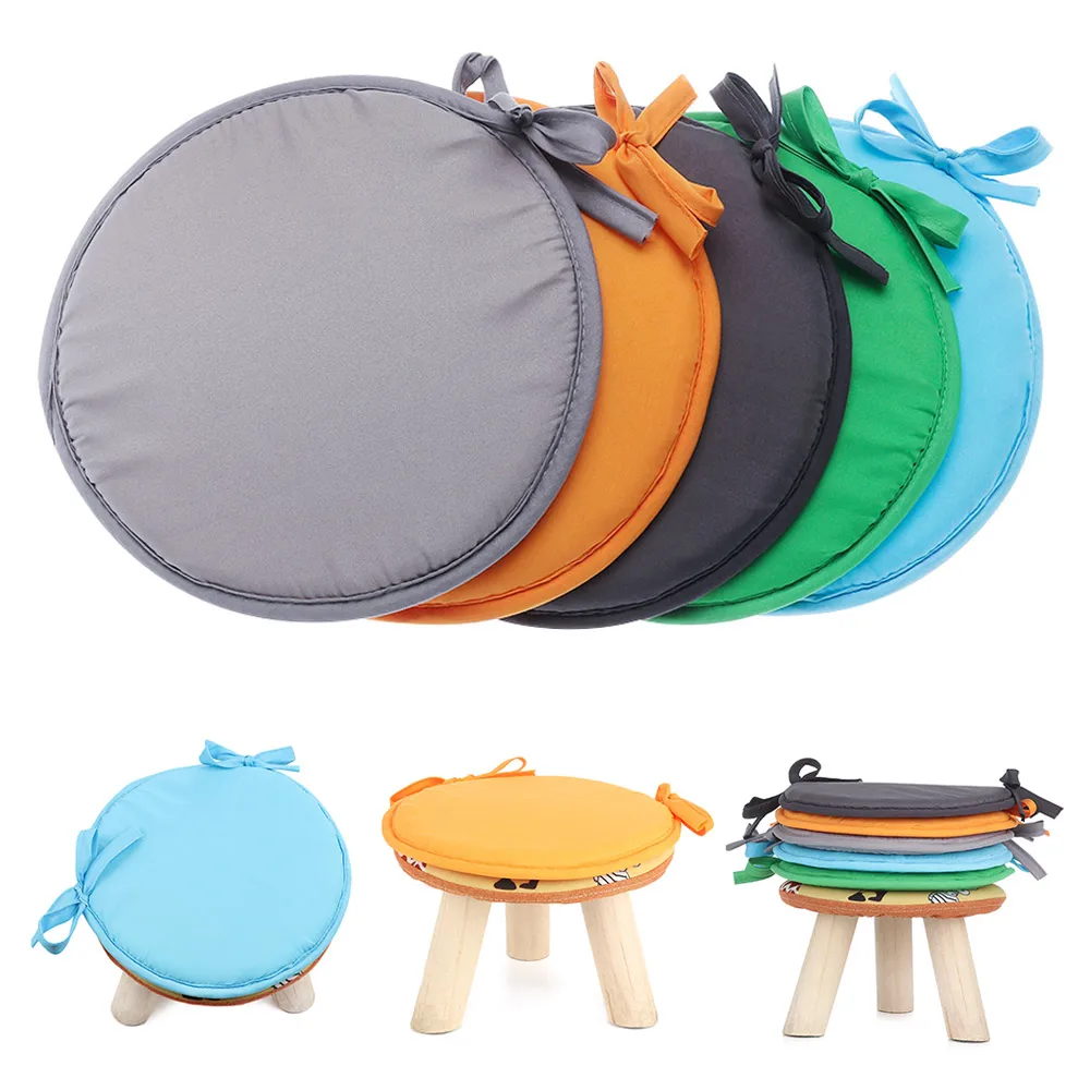 Cuscini colorati per sedie da interno/esterno Cuscini per sedili rotondi Cuscini per patio da giardino - Diametro 30/38 cm, Cuscini per mobili da giardino, Cuscini da giardino per sedili rotondi