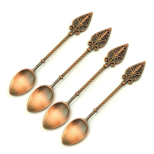 4Pcs Red Copper