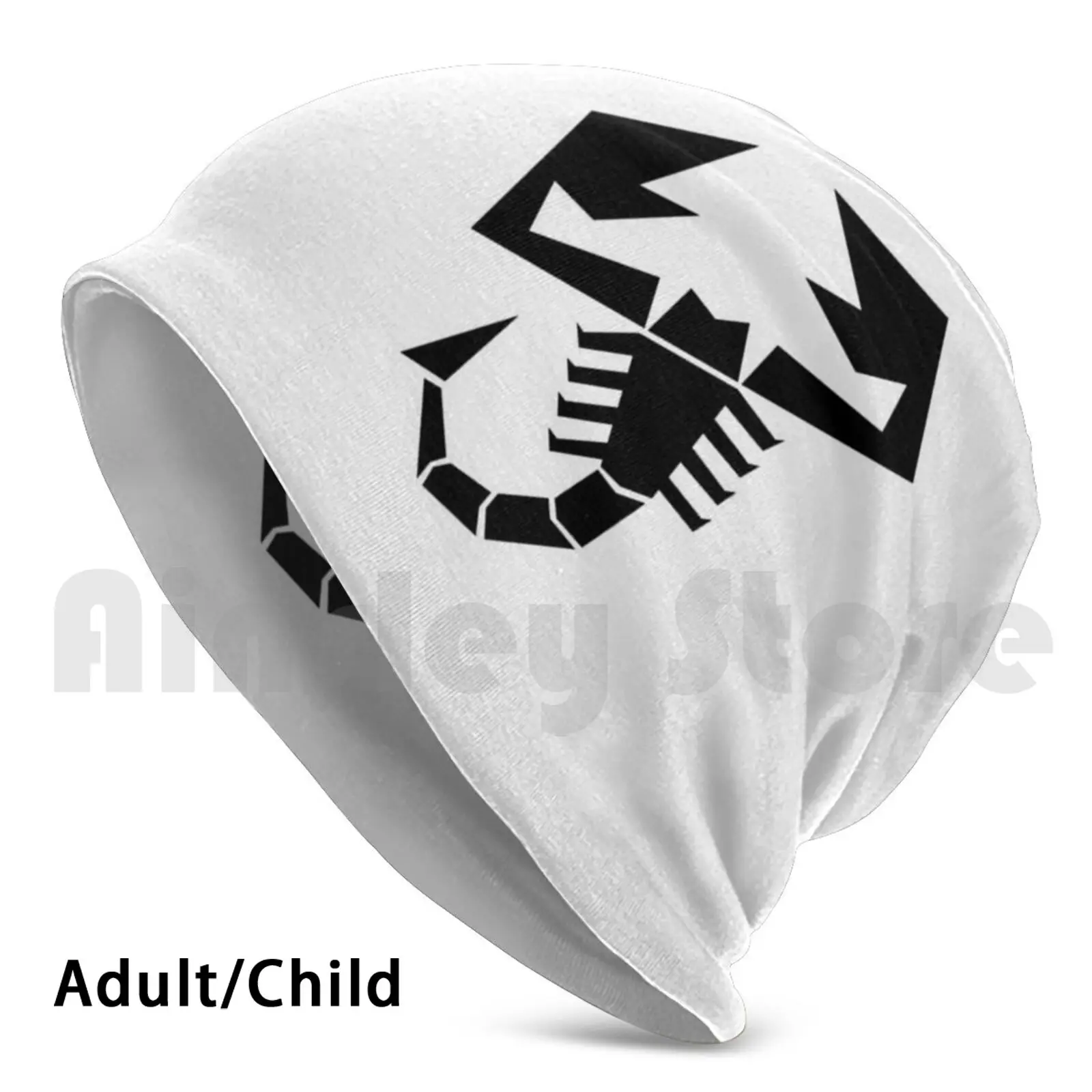 Berretti Scorpione Nero Cappello Lavorato A Maglia Hip Hop Abarth North West Abarth Scorpion Nwa Italiano