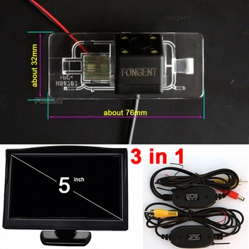 

Car Rear View Parking CCD Camera Reverse Back up Monitor For Audi TT TTS Mk2 2006~2014 A6 C5 C6 A1 A3 A5 A4L A4 A7 RS5 2008-2016