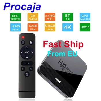 

Procaja H96mini H8 Android 9.0 Smart TV Box H96 mini Android TV BOX 1GB/2GB RAM 8GB/16GB ROM RK3228A 28nm Quad Core Set top box