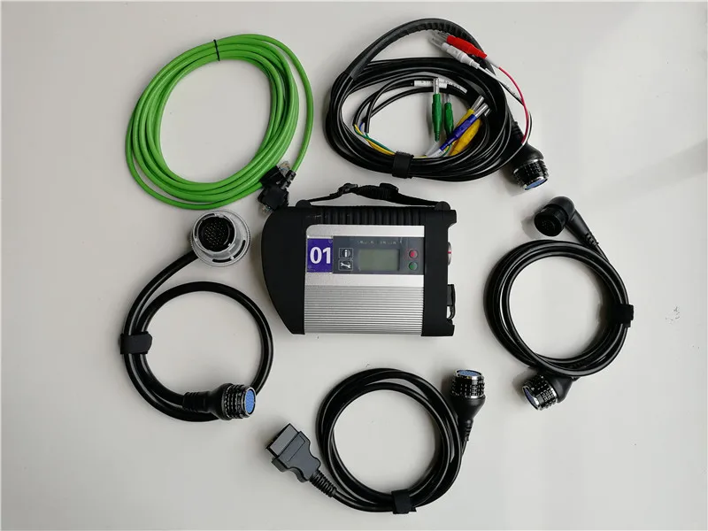  Chip completo MB SD conectar compacto de 4 MB Star C4 HDD SSD 201912 Software de diagnóstico-SD C4 