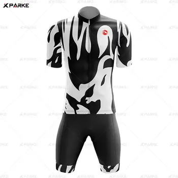

2020 cycling clothing Pro team men triathlon Short sleeve skinsuit cycling ropa ciclismo jumpsuit set bike race clothes