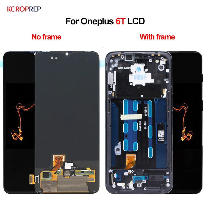For Oneplus 6t 1+6t Lcd Display Touch Screen Digitizer Assembly