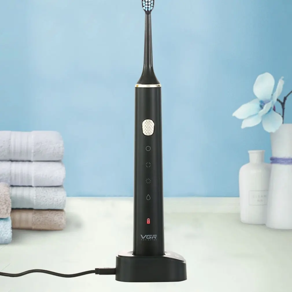 Sonic electric toothbrush ABS Waterproof massage whitening USB charging smart Adult child toothbrush 1 Set Sonic electric toothbrush ABS Waterproof massage whitening USB charging smart Adult child toothbrush 1 Set