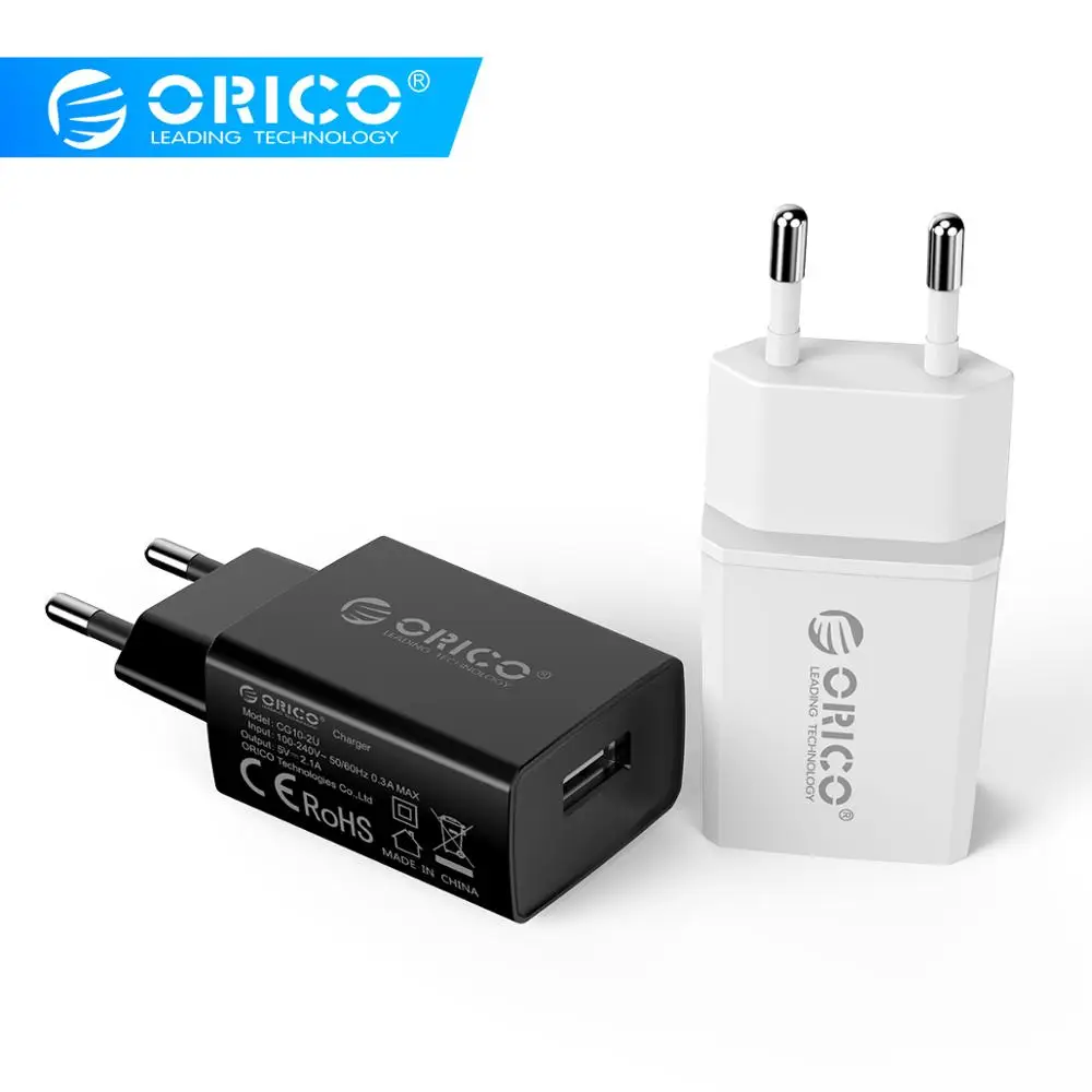 

ORICO Mini USB Charger 5W/10W Travel Wall Charger Adapter Smart Mobile Phone Charger for iPhone Samsung Xiaomi iPad Tablet