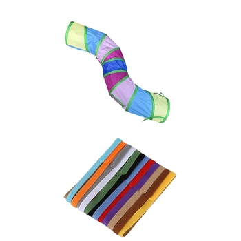 

Dog ID Puppy Collars Collar Puppy Collar Puppy Breeder Set & Cat Tunnel Pet Tube Collapsible Play Toy